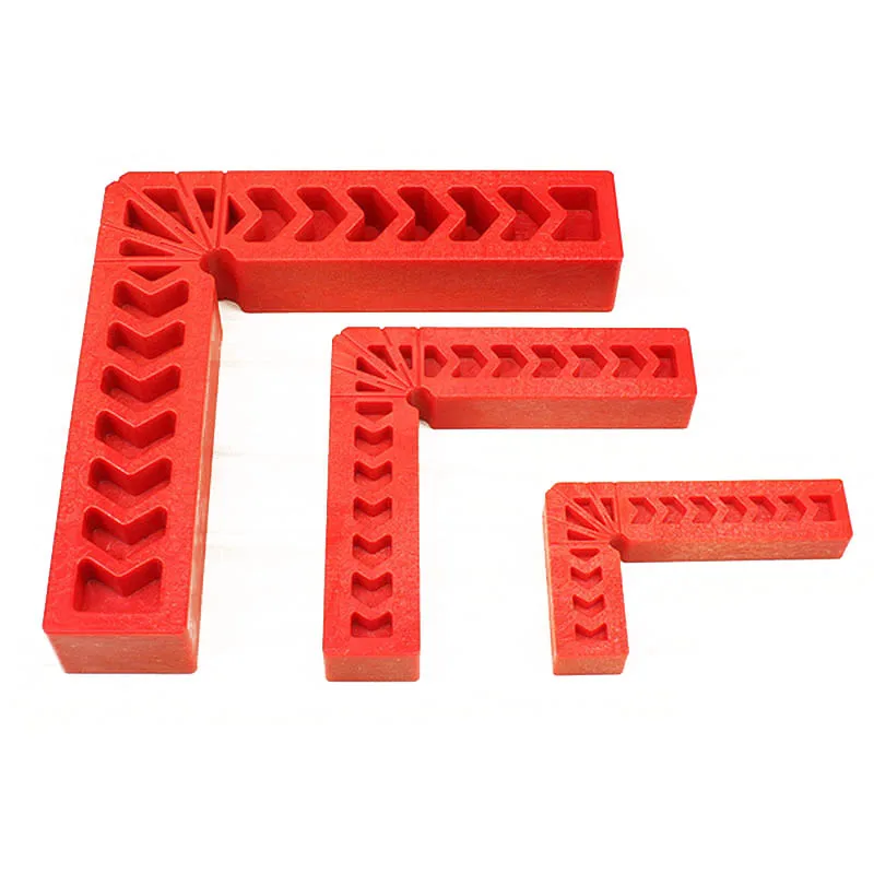 

BLEL Hot Plastic 90 degree right angle ruler 3 inch 4 inch 6 inch woodworking tool auxiliary locator angle holder Assist Posit