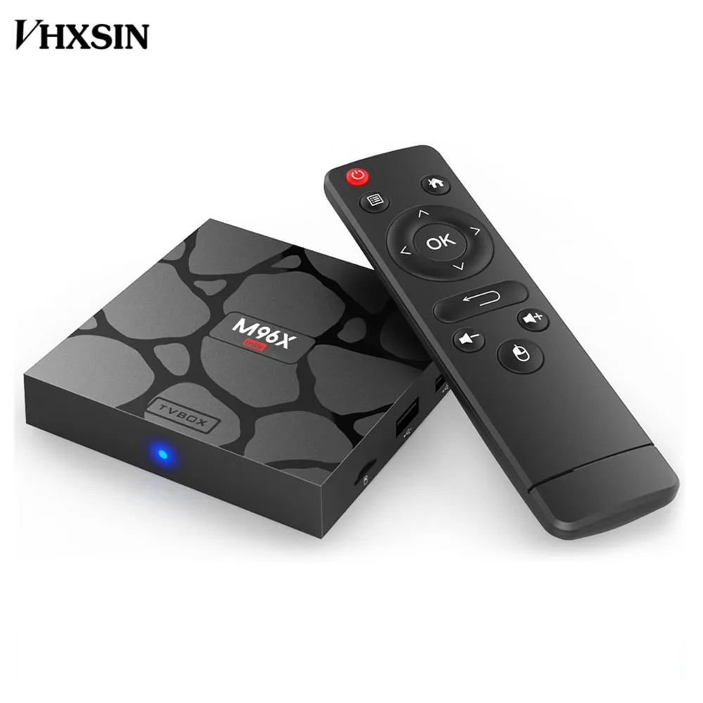 VHXSIN 2 шт./лот M96X mini Amlogic 905 Вт Android 7 1 II TV Box ГБ/16 ГБ hd 4k 3D BT четырехъядерный 64 бит |