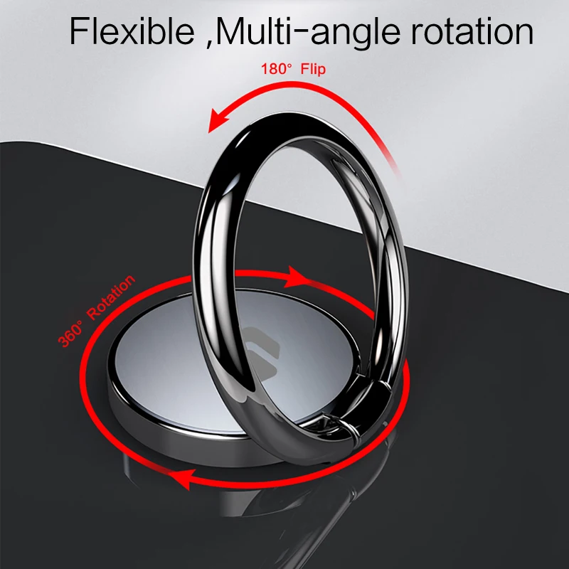 LINGCHEN Universal Finger Ring Holder For Phone Tablet 360 Rotation Mobile Phone Holder Stand For Samsung Cell Phone Holder
