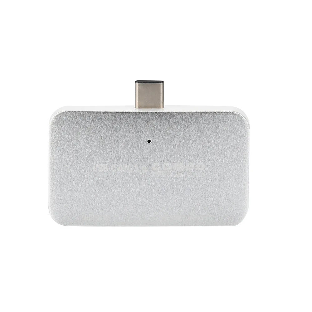 Тип-C USB-C концентратор адаптер SD/Micro SD Card Reader для samsung Galaxy NOTE 8 6J17 Прямая доставка