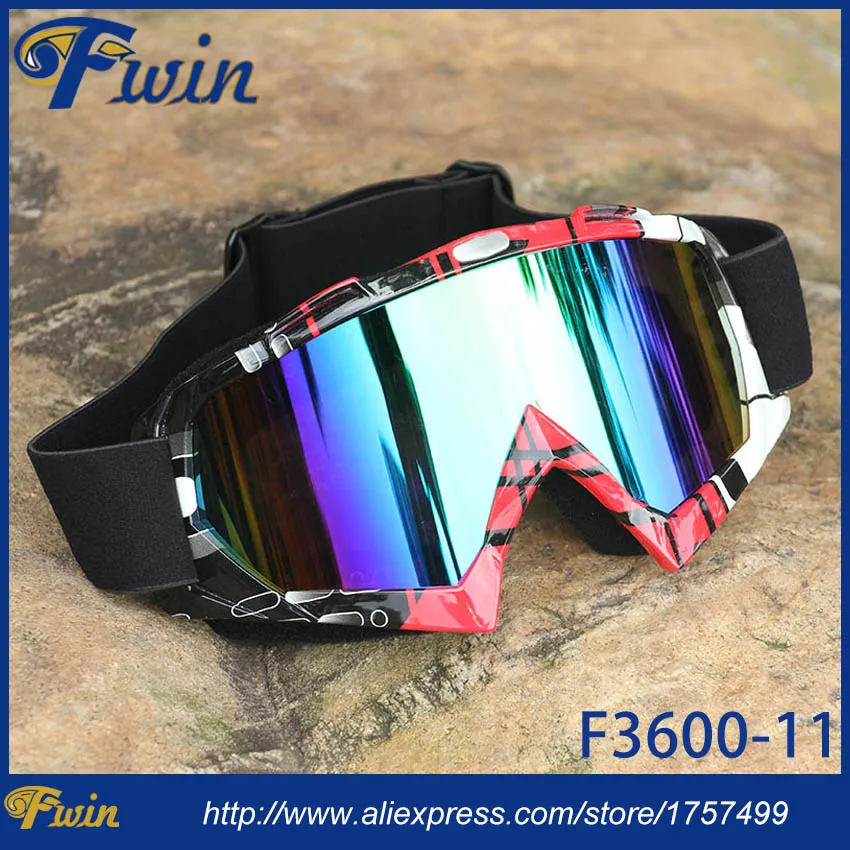 Buy Newest MX Off Road Helmets Colorful lens Racing