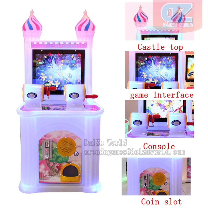 

daizu Amusement park equipment 2 players indoor coin operated kids target shooting game machine
