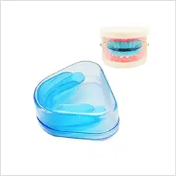 Утилита зуб ортодонтический прибор, синий силиконовый горячий Professional выравнивание подтяжки, гигиена полости рта уход за зубами