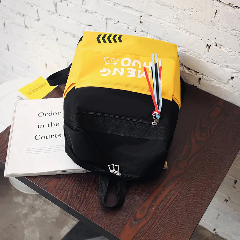 Menghuo 2017 Fashion High Quality Tassel Ribbon Women Bakcpack School Bag for Girls Boys Men Backpack sac a dos femme Mochilas (62)