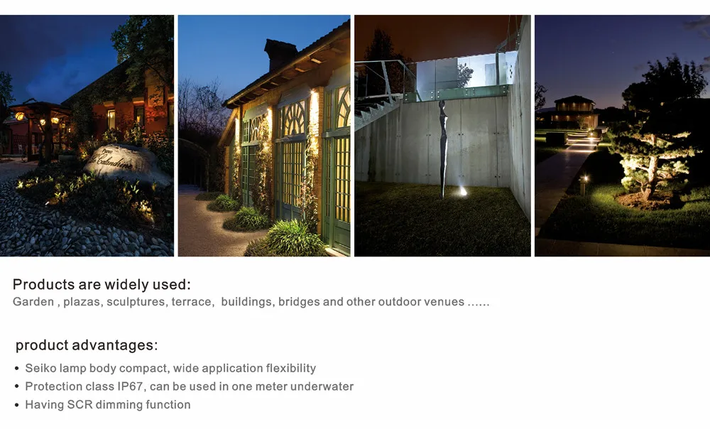 3 Вт светодиодный садовый светильник IP67 водонепроницаемый алюминиевый светильник для газона DC12-24V ландшафтный светильник уличный светильник