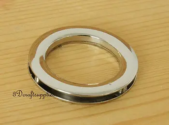 

eyelets metal with washer grommets nickel Alloying round 4 pieces 38 mm D81