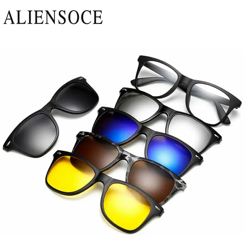 ALIENSOCE Sunglasses Clip Clip on Sunglasses Men