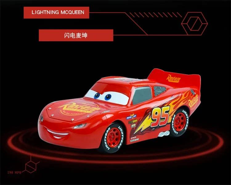 Disney Pixar Cars 3 2 Ligtning Mcqueen Джексон dinoco Крус пульт дистанционного управления RC Автомобили Модель для детей дети бренд игрушки