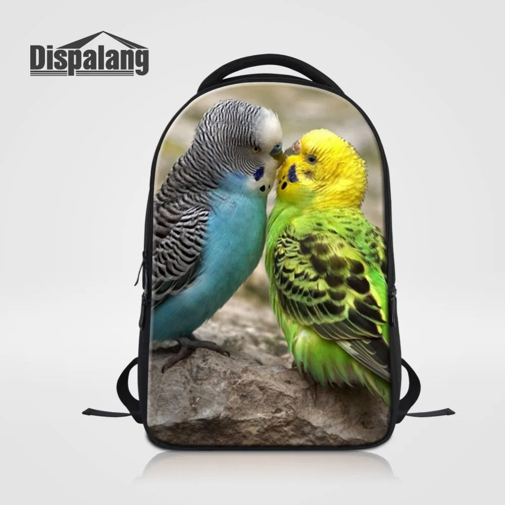 

Dispalang Women Men Laptop Backpacks Girls Parrot Printed Kids School Bags For Teenage Travel Leisure Backpack Notebook Backpack