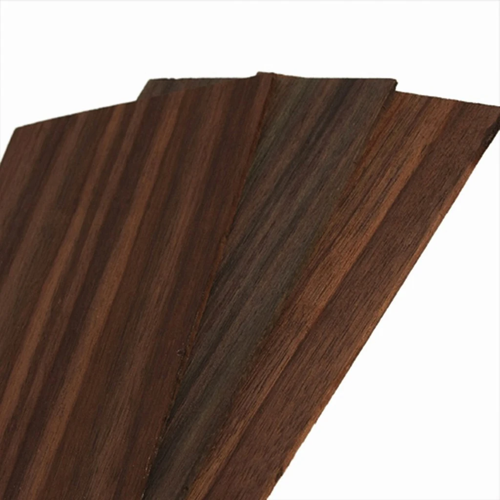 3Pcs Rosewood Guitar Veneer Headplate for Acoustic Classic Guitar Head Stock Head Making 200 x 88 x 2mm