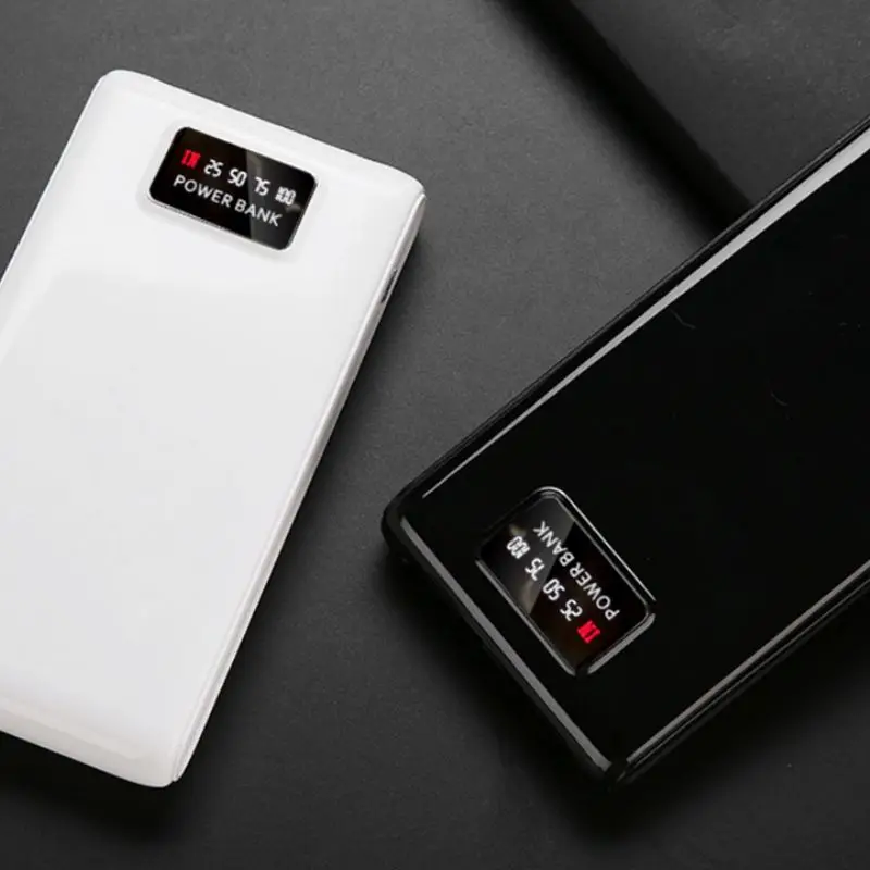 LED Display DIY 6x18650 Case Power Bank Shell Portable External Box Protector 5V 2A Type-C Micro Input LED Display DIY 6x18650 Case Power Bank Shell Portable External Box Protector 5V 2A Type-C Micro Input