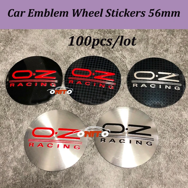 100 шт./компл. оптовая продажа Обложка для логотипа OZ racing автомобильные аксессуары