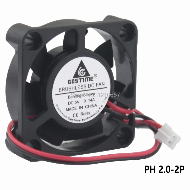 Gdstime DC 5V 2 P 40mm 40x40x10mm 4010 вентилятор радиатора охлаждения шт. в партии | Компьютеры и