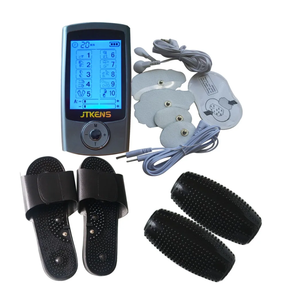 Tens Body Health Care Digital Therapy Massager Machine Muscle Relax Device With Acupuncture
