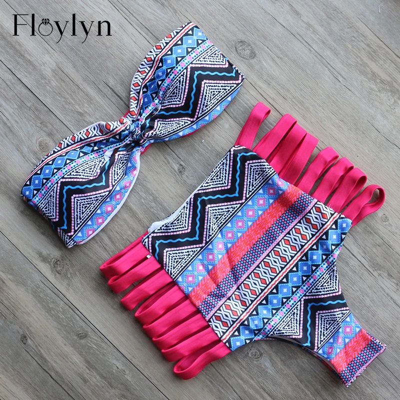 Женское бикини с завышенной талией пуш ап в бразильском стиле|beachwear ladies|beachwear