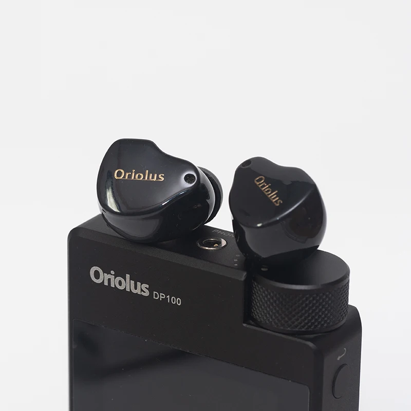 Наушники Oriolus Black Дания Sonion BA Driver + 10 мм динамический привод на заказ гибридный