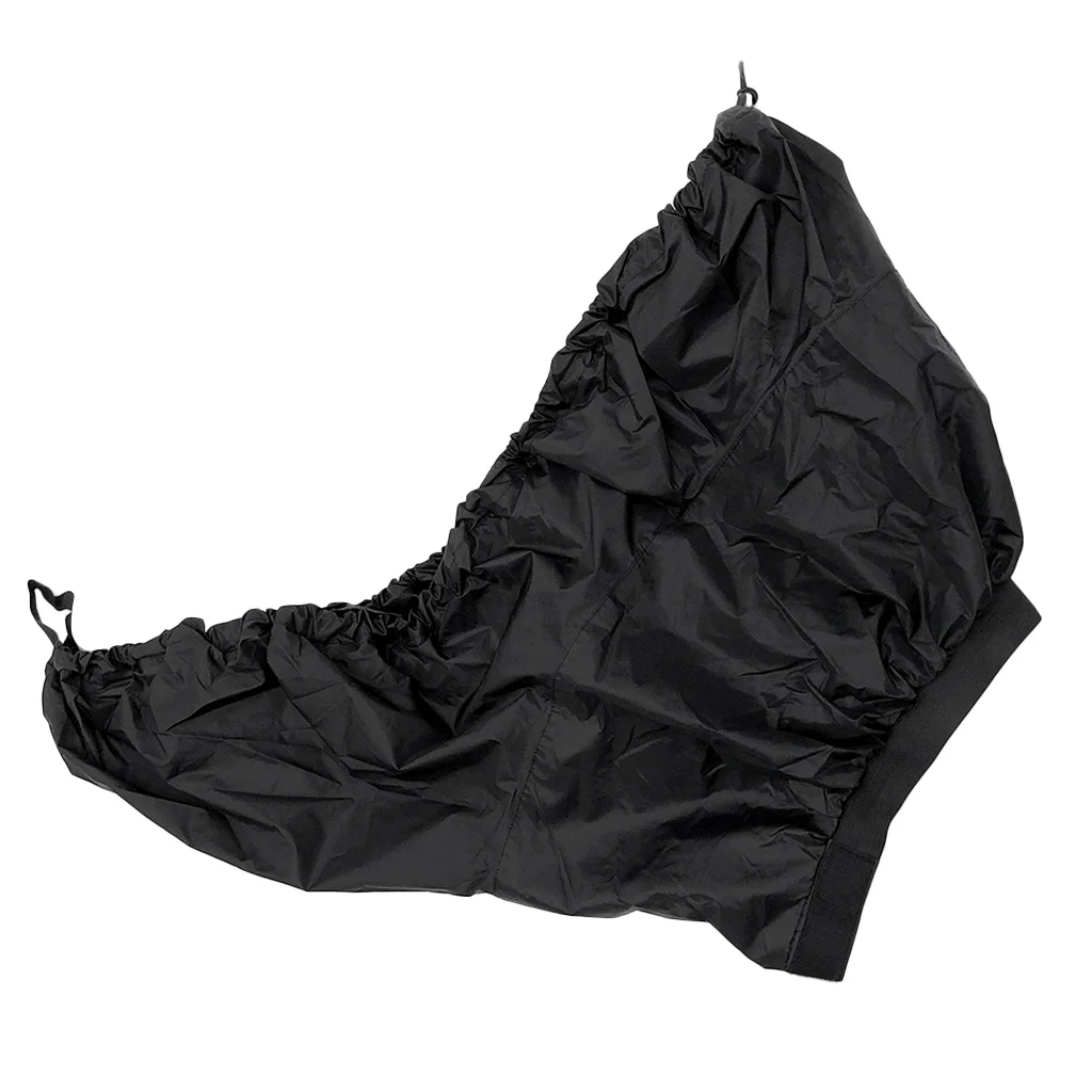 Universal Adjustable Kayak Spray Skirt Deck Sprayskirt Cover Waterproof fabric Rowing Boats Kayak Spray Skirt S M L XL Black