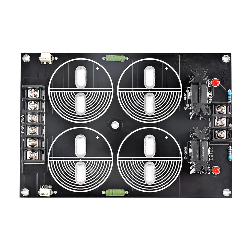 AIYIMA 120A плата фильтра высокой мощности Schottky выпрямительный фильтр HIFI DIY Плата