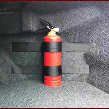 

Strap Car Trunk Organizer Stowing Tidying Car-styling Fixed Sundry Belt Automobiles Interior Fire extinguisher Fixing