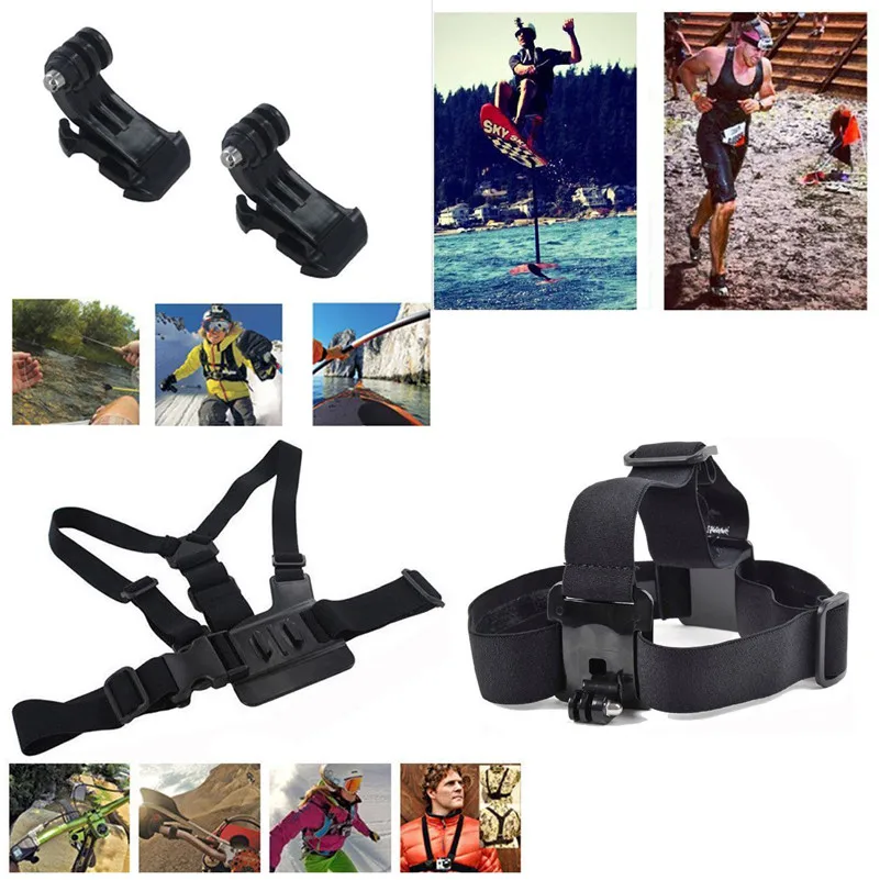 Набор аксессуаров Jadkinsta для Gopro Hero монопод hero 6 5 4 3 + аксессуары xiaomi yi 4k Mijia