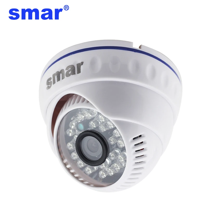 Smar Onvif Full HD H.265 20FPS 1080P IP Camera H.264 720P Security Dome Camera 24 IR LEDS POE/External Audio Optional XMEYE Smar Onvif Full HD H.265 20FPS 1080P IP Camera H.264 720P Security Dome Camera 24 IR LEDS POE/External Audio Optional XMEYE