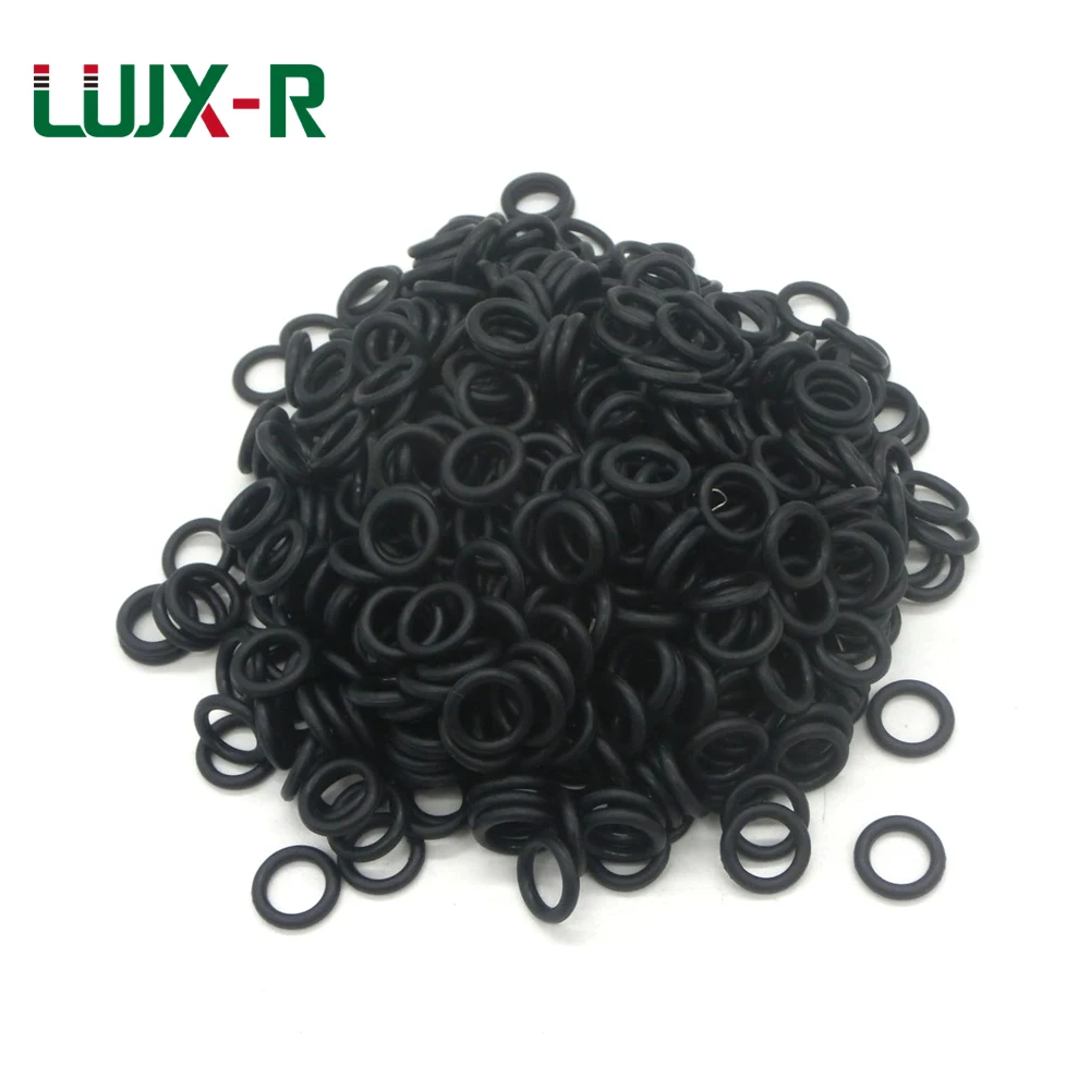LUJX R 1mm Thickness Nitrile Rubber O Ring Seals Gasket Dia.27/28/29/30