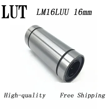 

High quality 4PCS/LOT LM16LUU long type 16mm linear ball bearing CNC parts for 3D printer Free Shipping LM16L