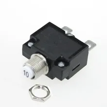 10amp Автоматические выключатели с ручным сбросом DC50V ac125-250v с быстрого подключения Терминалы