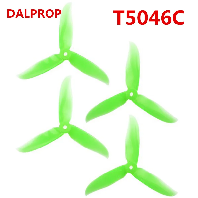 12 шт./6 пар пропеллеры DALPROP CYCLONE T5046C T5046BN 5045 с 3 лопастями для квадрокоптера