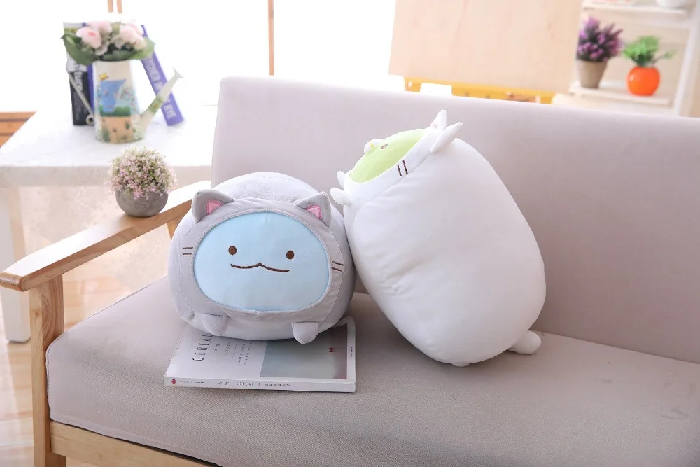 Sumikko gurashi Плюшевые игрушки Мягкие Аниме плюшевые Угловые био подушки детские игрушки подарок на день рождения для детей