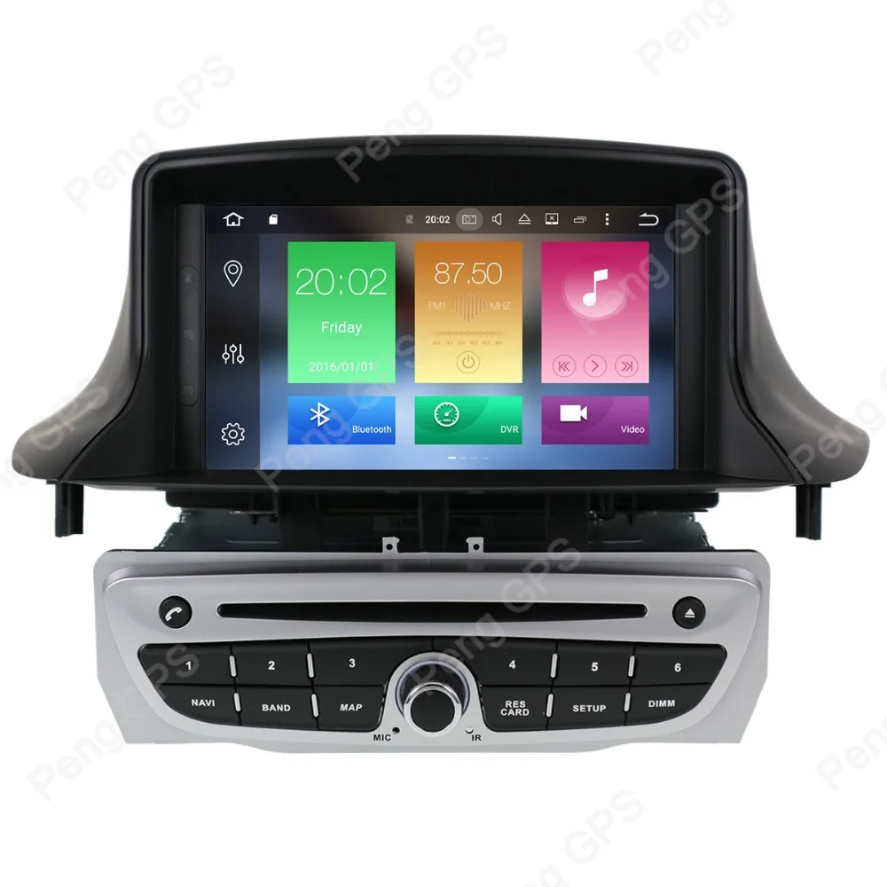 Best 7"  IPS Screen Android 9.0 Car Radio for Renault Megane 3 Fluence 2009-2015 Flue GPS Navigation CD DVD Player Bluetooth Headunit 2