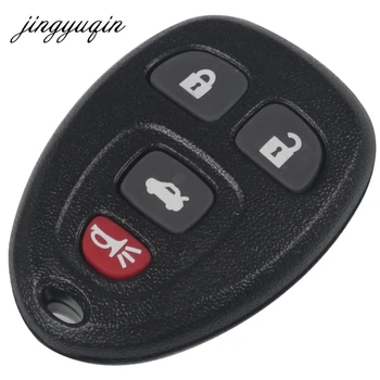 

jingyuqin 4 Button Remote KeKeyless Entry Case Fob Car Key Shell For G-M Pontiac Buick Century Chevrolet