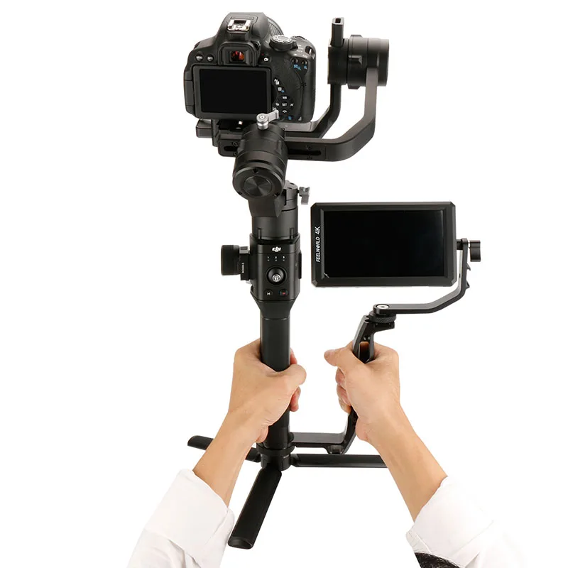  ׼ L Bracke for DJI Ronin S Crane 2 V2 Plus Feiyu AK2000 AK4000 DSLR   ׸ 1/4 ֽ