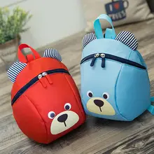 Прекрасный мультфильм Безопасность детей малышей анти-потерянный ремень сумка на молнии рюкзак с поводками