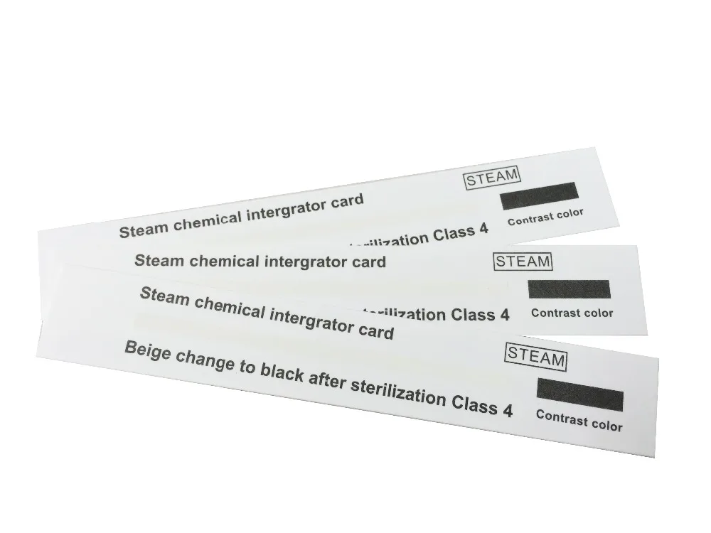 

Steam Sterilization Integrator Card Indicator Card