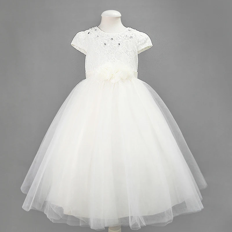 Nimble Princess Clothes font b Evening b font Formal Girls font b Dress b font Flower