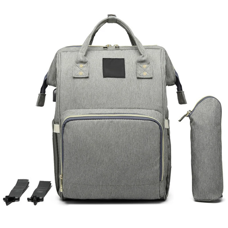 Mummy Bag Multi-Function Large-Capacity Mummy Bag Backpack Bag Mother'S New Upgrade Maternal And Child Bag Waterproof Backpack
