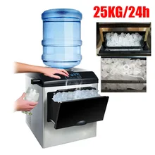 25KG Ice Maker ice making machine electric commercial or homeuse countertop Automatic bullet ice maker, ice cube making machine 25KG Ice Maker ice making machine electric commercial or homeuse countertop Automatic bullet ice maker, ice cube making machine