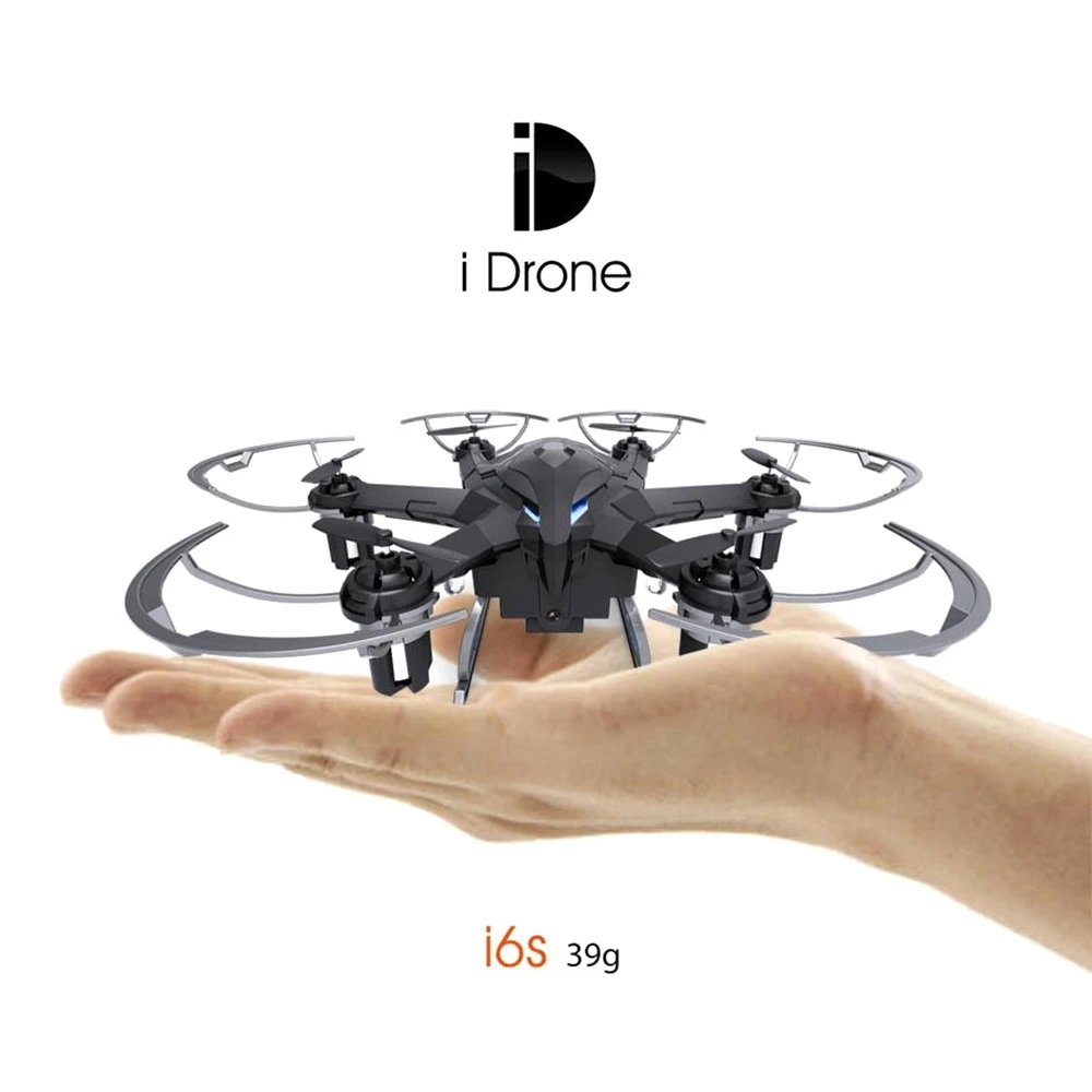 

Profissional RC Drone I6s 6 Axis Gyro 4CH 2.4G RC Hexacopter With 2.0MP HD Camera Mini Drones With Camera HD RC Helicopter Toys