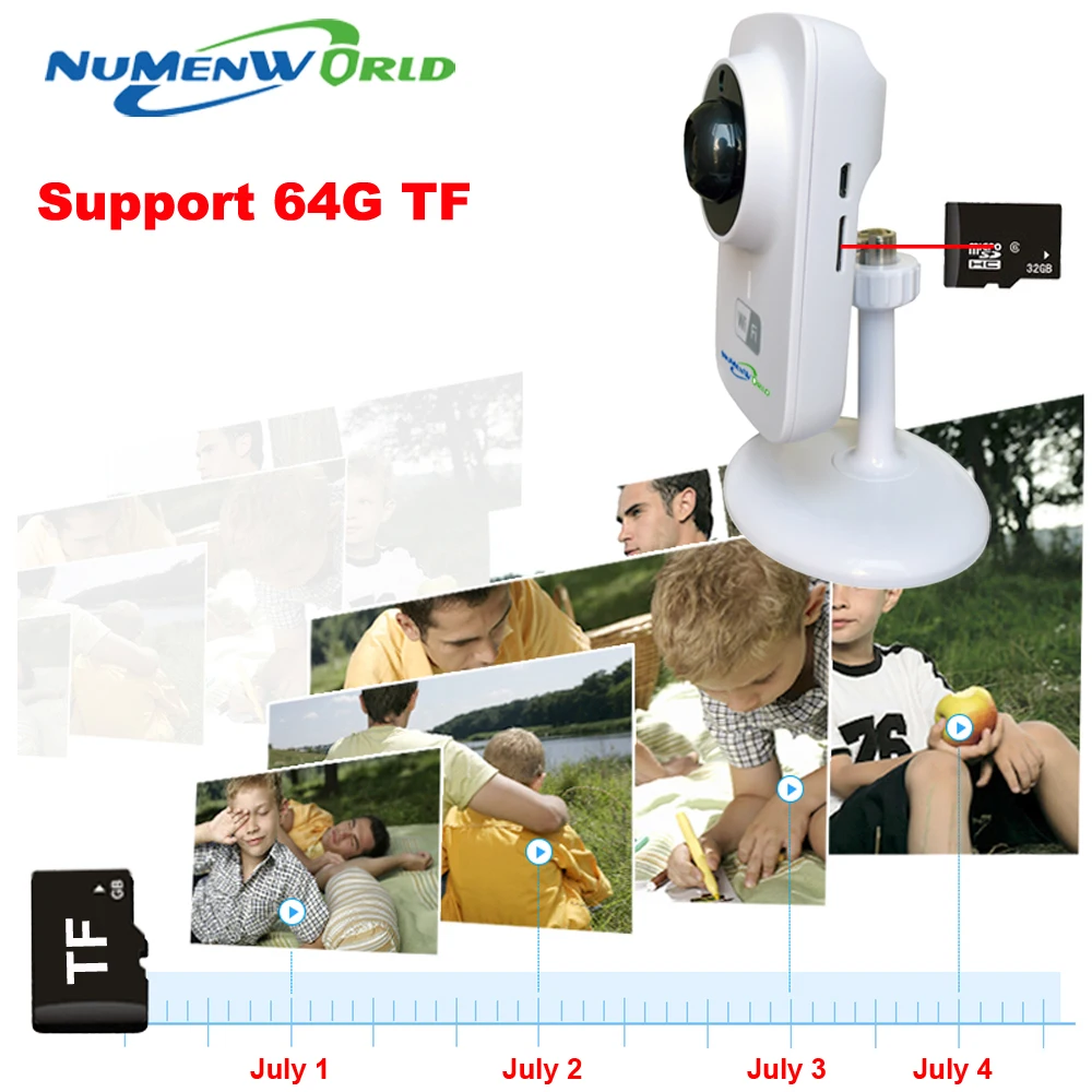 Home smart cctv dummy camera WIFI Night Vision Audio Video Network Surveillance Camera for iPhone Viewing wireless