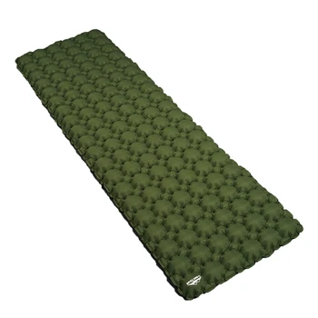 

Inflatable Air Sleeping Mattress, Ultralight Thick Quick Drying Breathable Single Person Outdoor Camping Tent Mat Outing Beach