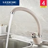 LEDEME Faucet Brass Kitchen Mixer Cold And Hot Single Handle Swivel Spout Kitchen Water Sink Mixer Tap Faucets L5913 4 Color ► Photo 3/6