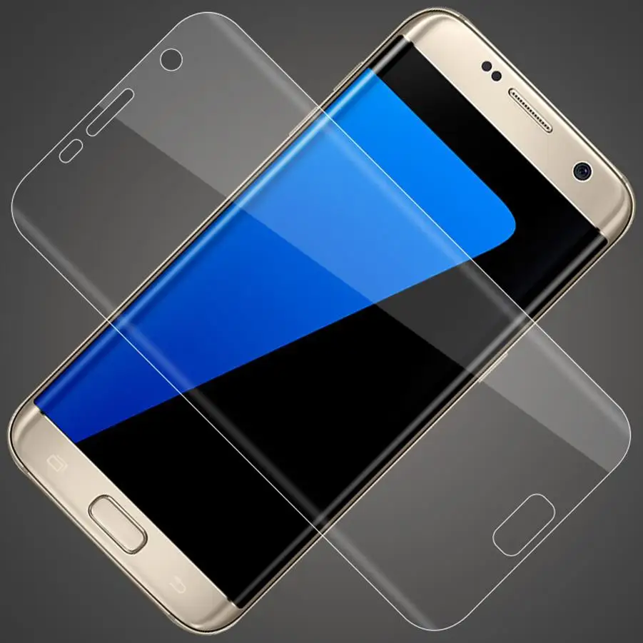 PET мягкий чехол для Samsung S10 E S9 S8 Note9 8 не закаленное стекло Galaxy Lite Plus S7 S6Edge защита
