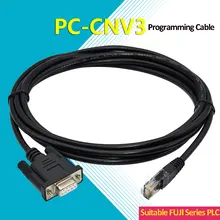 Подходит Fuji NB NJ НС NW0 серии PLC Кабель для программирования RS232/RS485 Интерфейс скачать линия NN-CNV3 PC-CNV3
