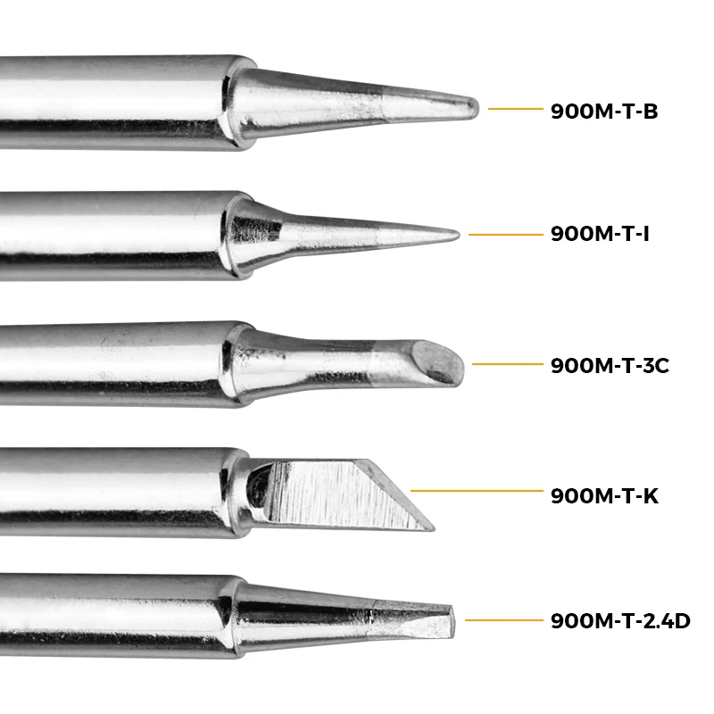 5 шт. 900M-T ПАЯЛЬНЫЕ НАКОНЕЧНИКИ Weller ST серии Tip медная сварочная станция наконечники для паяльника замена головки для паяльного инструмента для ремонта