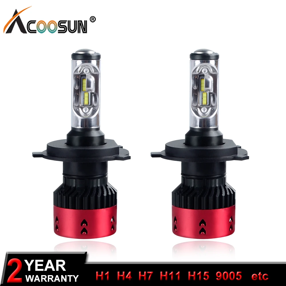 H7 Led H15 H4 LED Car Headlight Bulbs Led H11 H1 H3 9005 9006 9012 10000LM Auto 12V 6500K Car Fog Lamp Head Lights Car Offroad