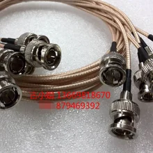 BNC государственно-к-открытый RF линии связи 75 Ом Q9 видео сигнала линии связи посеребренный RG179 линии связи