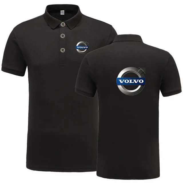 New Arrival Brand Clothing Men Volvo logo Polo Shirt Casual Male ...