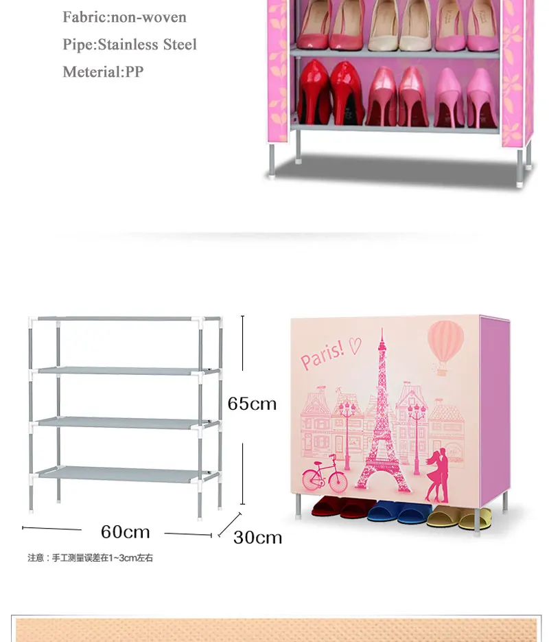 Обувные стеллажи мебель из нетканого материала обувной шкаф для хранения обуви mueble zapatero полка для обуви