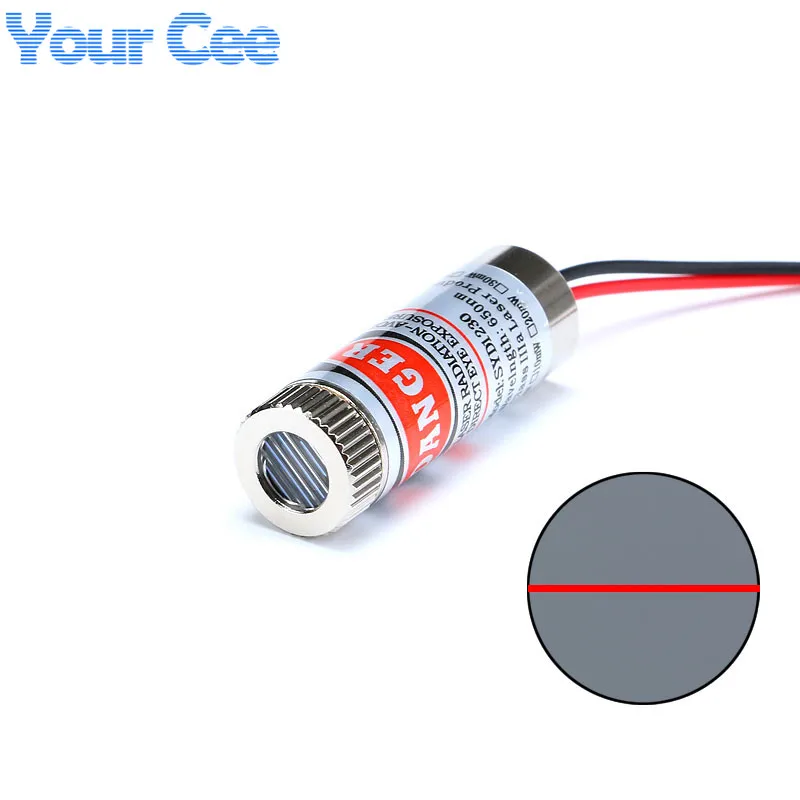 650nm 5mW Red Point Cross Laser Module Head Glass Lens Focusable Gut BC Line 650nm 5mW Red Point Cross Laser Module Head Glass Lens Focusable Gut BC Line